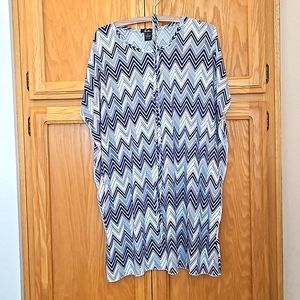 Groovy Chevron Shirt-dress